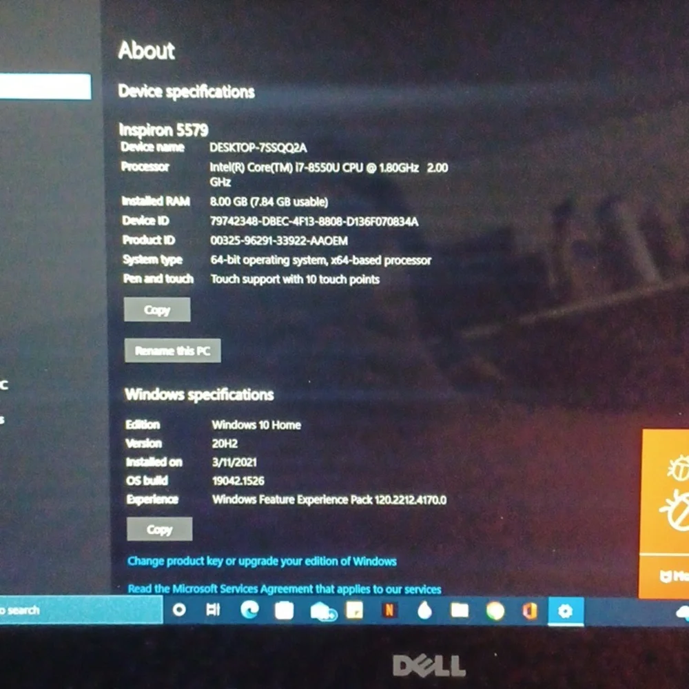Dell Inspiron 5579 2-in-1